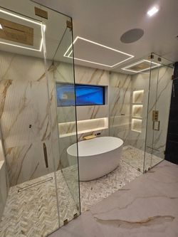 Glass Shower In All The Measures