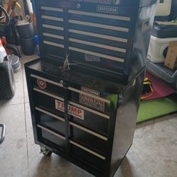 Craftsman Two-piece Tool Chest Box 9 Drawer