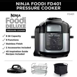 The Ninja Foodi Deluxe TenderCrisp (FD400 Series)