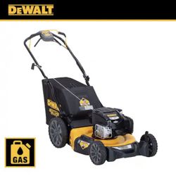 DEWALT 21 in. 163cc Briggs and Stratton 725Exi Engine Rear Wheel Drive 3-in-1 Gas Self Propelled Walk Behind Lawn Mower