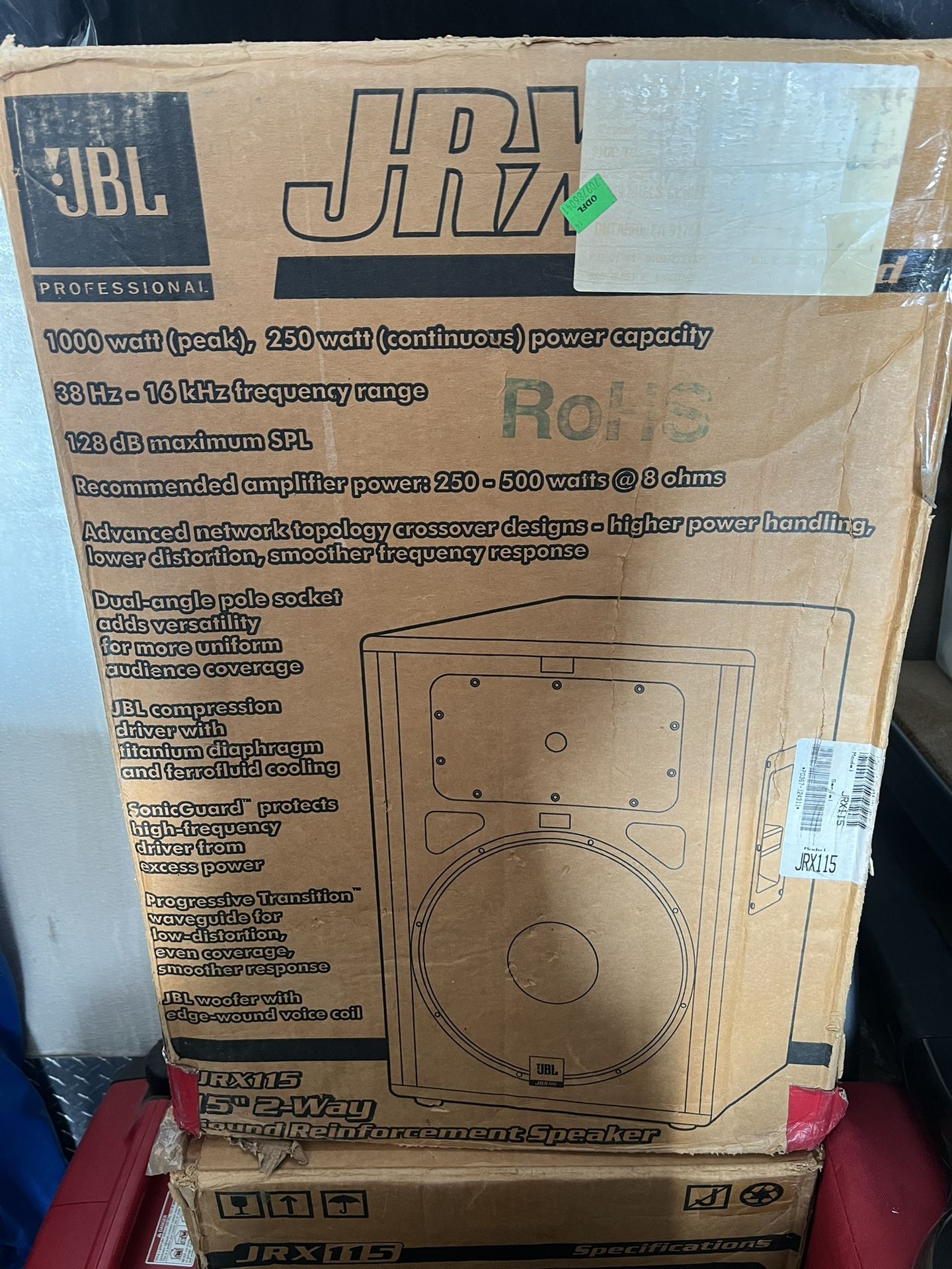 JBL Profesional JRX115