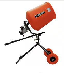 KUSHLAN 3.5 cu. ft. 1/2 HP 120-Volt Motor Direct Drive Cement Mixer