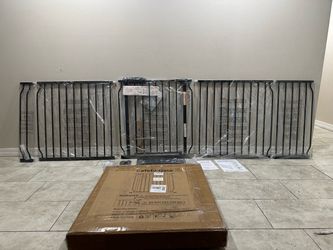 100” - 109.5” Extra Wide Metal Pet Safety Gate