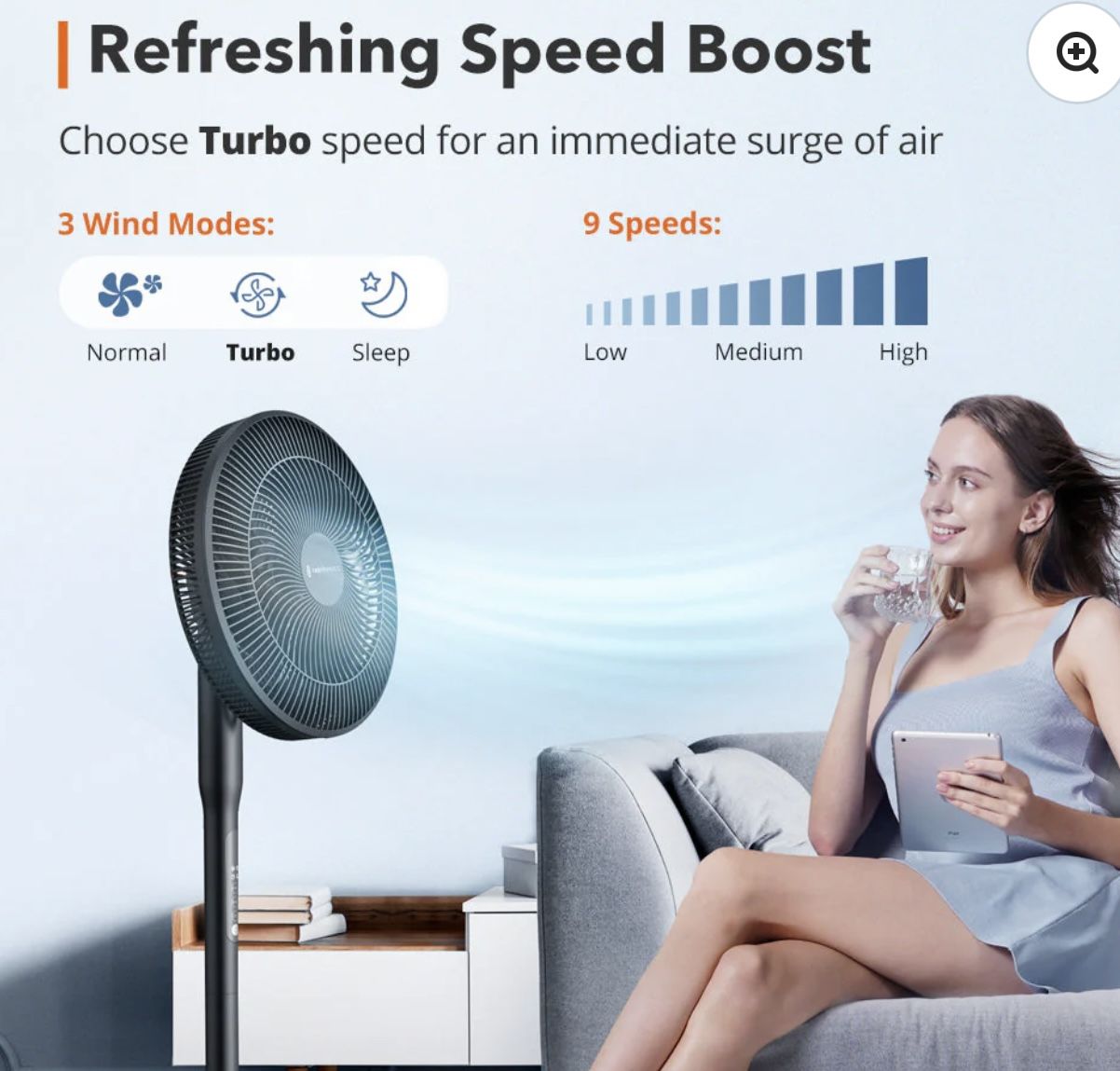 Tower Fan With Remote/tower Fan With 10 Blades 