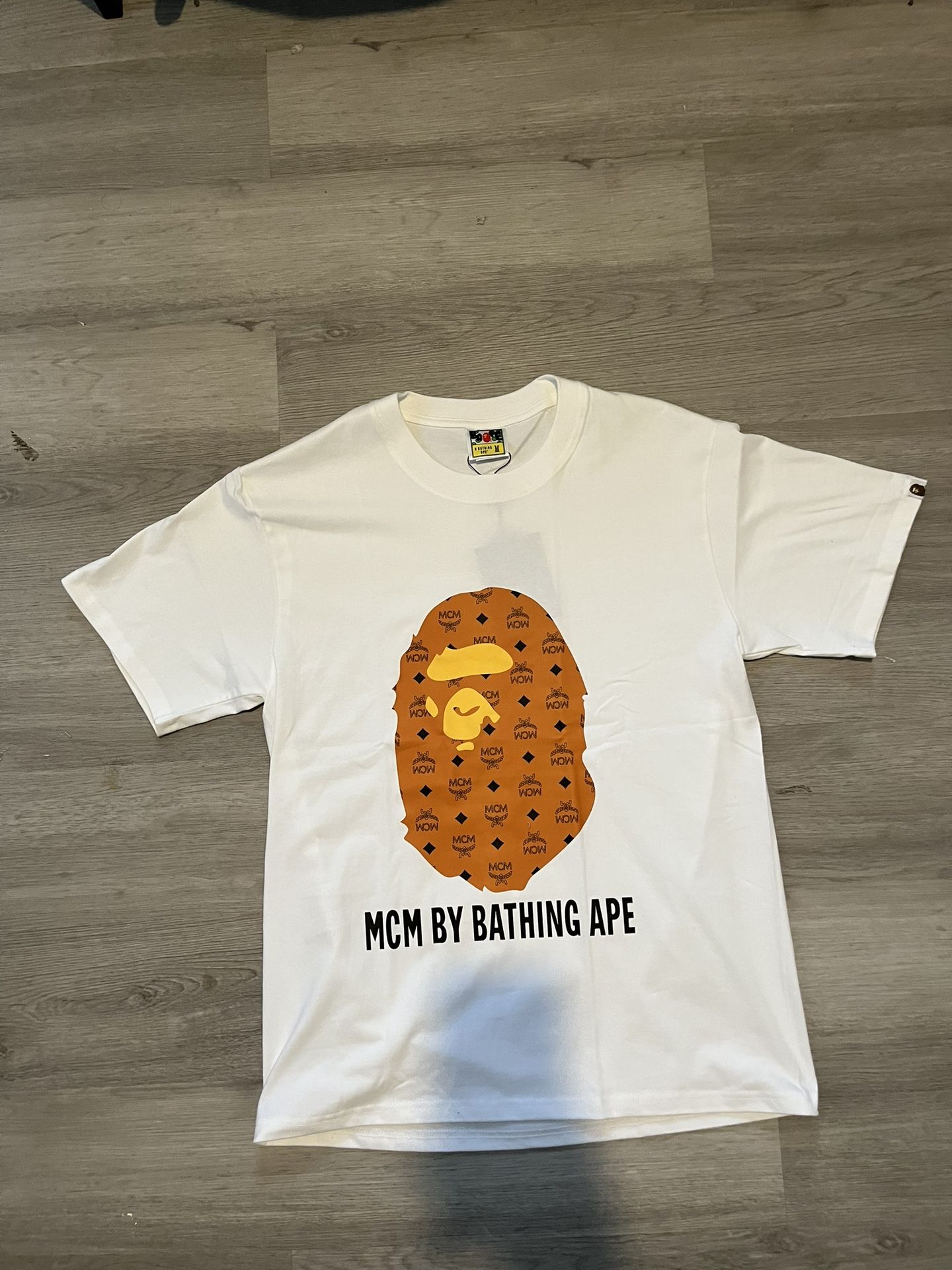 bape x mcm shirt