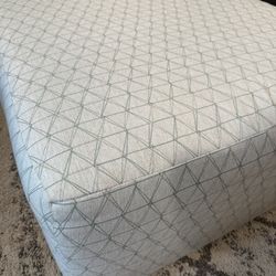Jackson Zeller Cocktail Ottoman in Spa Fabric 4470-12/2340/25