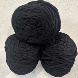 3 of New Skeins Blanket Yarn Chunky Crochet Milk Baby Velvet Soft Knitting 5.5oz
