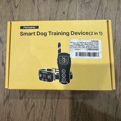 Dog Shock Collar, Dog Training Collar with Remote 1600FT, Rechargeable E-Collar with 3 Training Modes, IP67 Waterproof Electric Collars for All Breeds