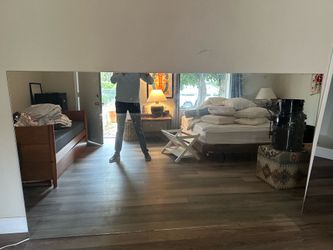 Free- large mirror- 48” x 86”