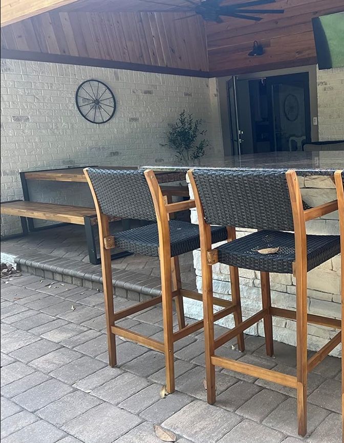 Outdoor Bar Teak Chair