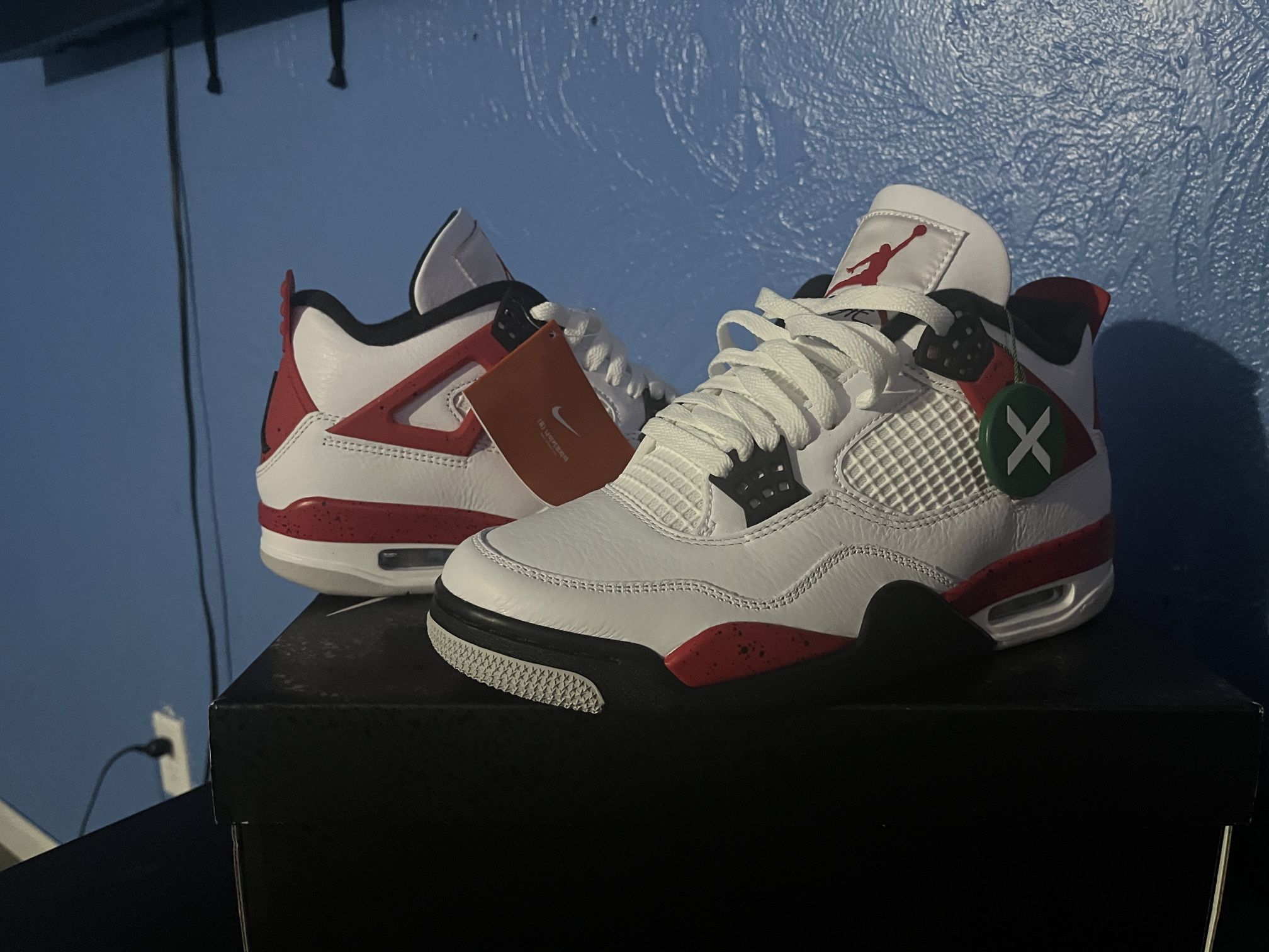 Jordan 4 Red Cement 