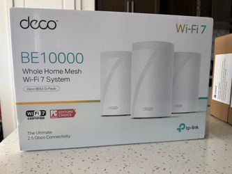 TP-Link Deco BE63 Wi-Fi 7 Mesh System 3-Pack