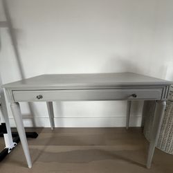 RH Writing Desk In Light Gray 