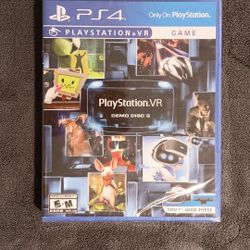 Sony PlayStation VR Demo Disc 3 PSVR Demo 3