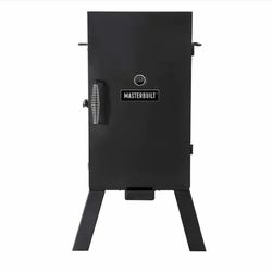 30 in. Analog Electric Smoker in Black with 3 Racks