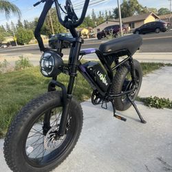 E-bike 32mph Top Speed 