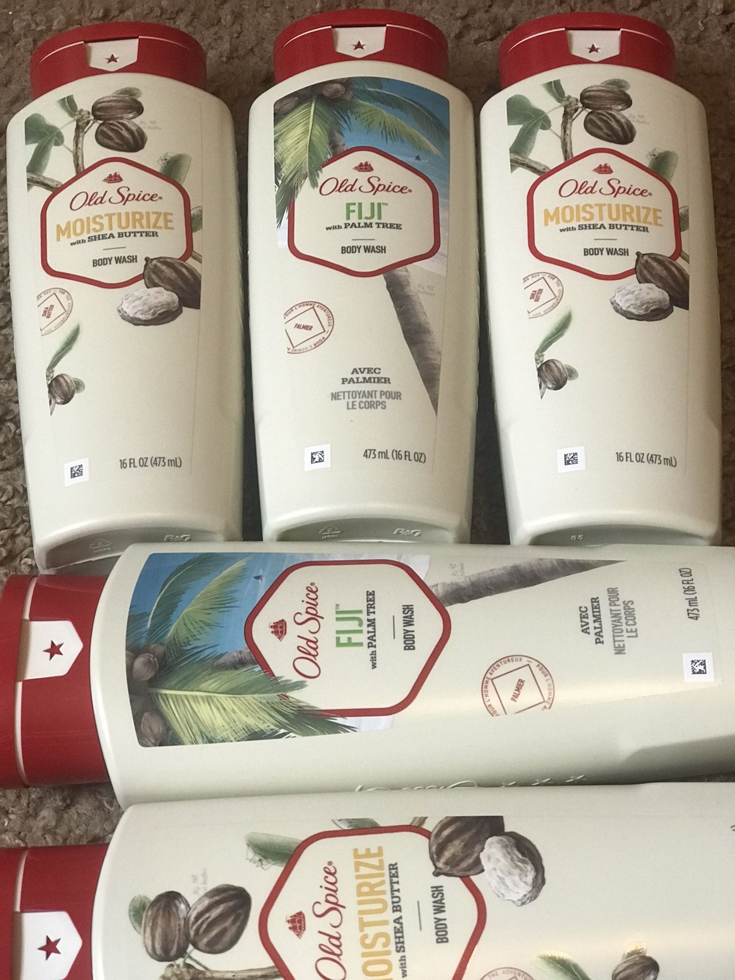 Men’s Old Spice Body Wash $3 Each