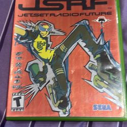 Original Xbox Game - Jet Set Radio Future JSRF Complete -75$