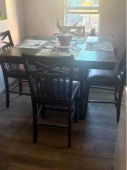 Nice wooden dining table