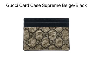 NEW Gucci Card Case with Certification of Authenticity 