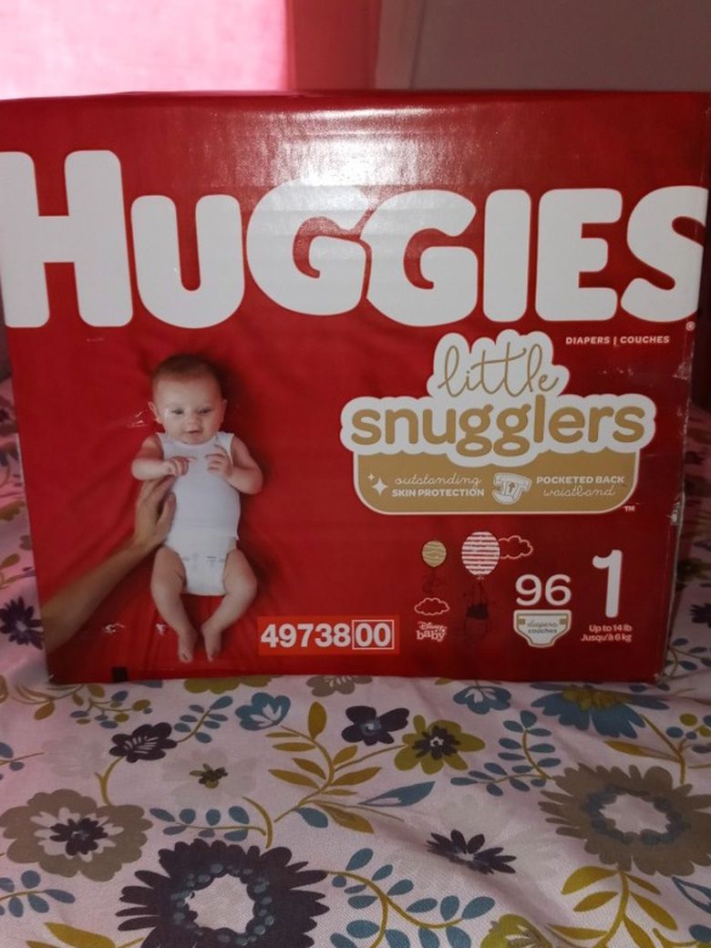 Huggies Little Snugglers Size 1 96 Count
