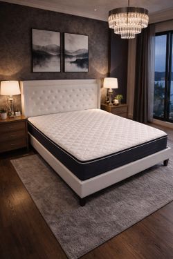 Queen 12” Hybrid Mattress – Supportive & Comfortable