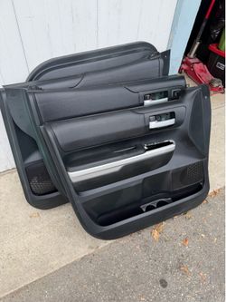 Tundra crew max cab door panels