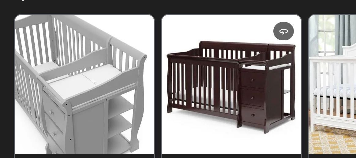 Crib Changing Table