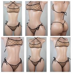Custom Designed  EXOTIC BIKINI SET