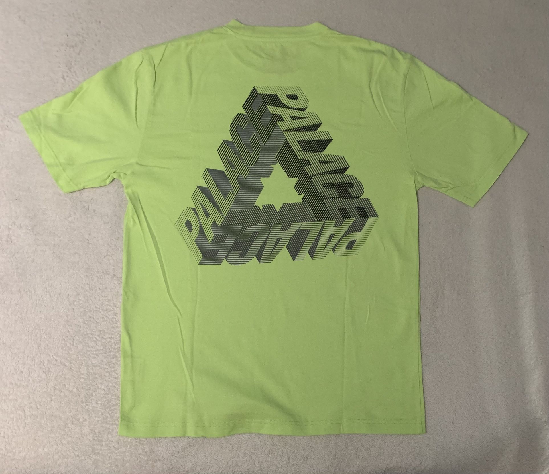 Palace Large P-3D T-Shirt (Ultimo 2017) Fluro