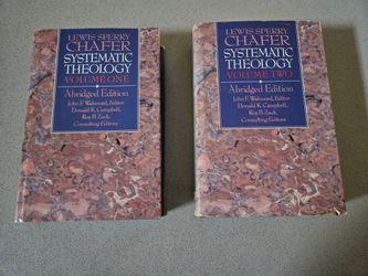 Lewis Sperry Chafer Systematic Theology 2-Volume Set Abridged