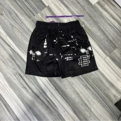 Black skyline Eric Emmanuel shorts