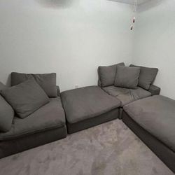 Ottoman Sectional With Pillows Can Deliver