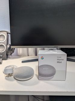 Google Home Mini Smart Speaker - Like New in Box