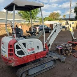 Takeuchi TB216 Mini Ex