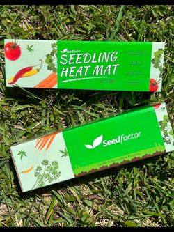 Seedfactor Seedling Heat Mat Waterproof Plant Germination Mat 10x20 new in box