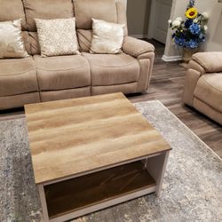 Sofa Love Seat And Chair Recliner FURNITURE SET Coffe Table 