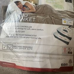 Sunbeam Heated Blanket - Twin Size - Excellent Condition