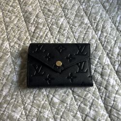 Black wallet used twice