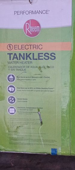 Tankless Hot water heater