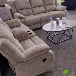 Craycoll Pewter Power Reclinings Sofas and Loveseats Finance and Delivery Available