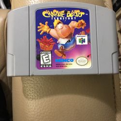 Nintendo 64 game  Charlie Blasts Territory