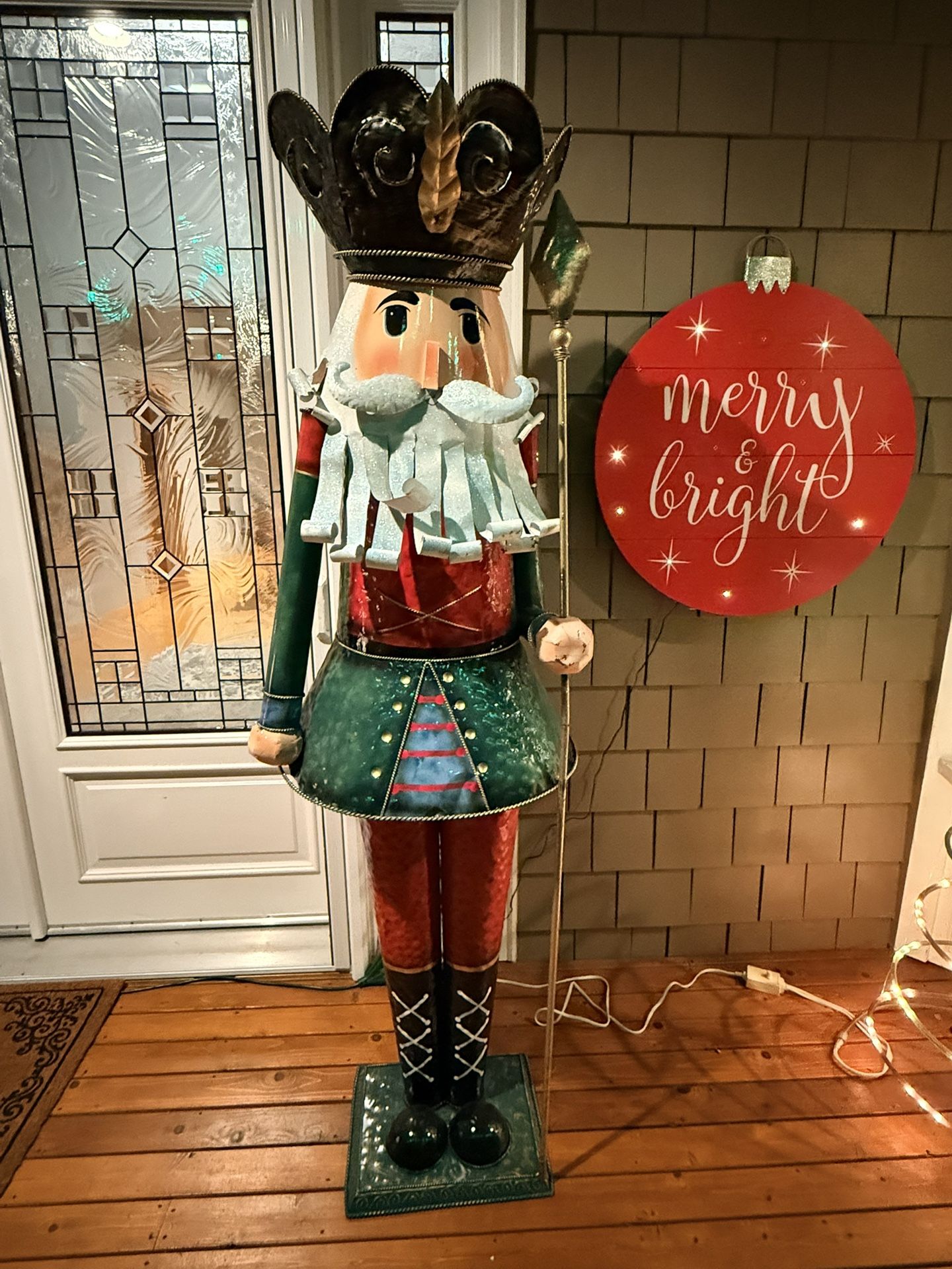 Christmas Vintage 6’ Nutcracker 