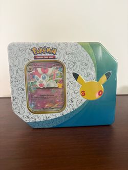 Pokémon TCG Sylveon ex Celebrations Tin