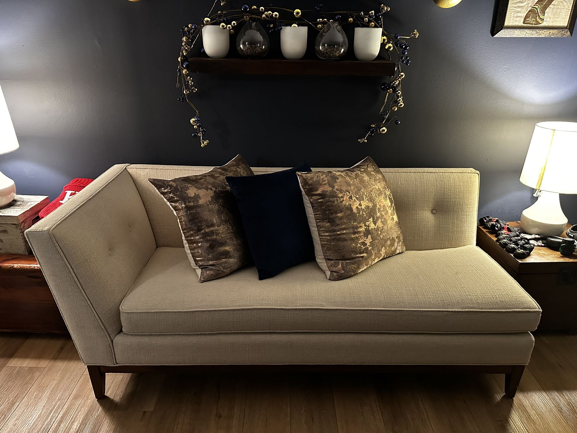 Jonathan Adler Right Arm 3-Seater Right Arm Chaise