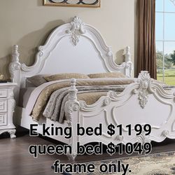 E KING BED 1199 Frame Only 
