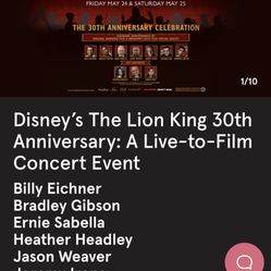 The Lion King At The Hollywood Bowl Tickets 