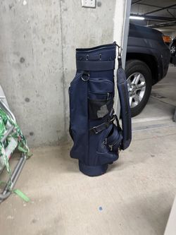 Navy Blue Golf Cart Bag