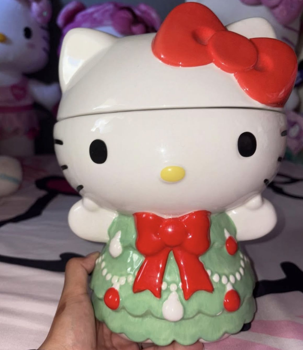Hello kitty Christmas Jar