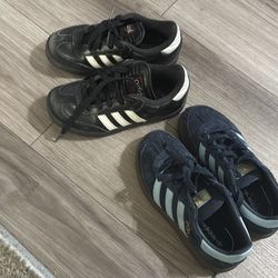 Kids adidas size 11 used both for $30